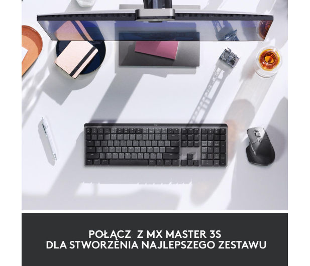 LOGITECH MX MECHANICAL KEYBOARD US INTL - 1044978 - zdjęcie 12
